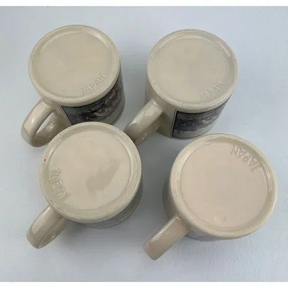 Polo Ralph Lauren Set Of 4 Country 12oz Mugs - Picture 9 of 16